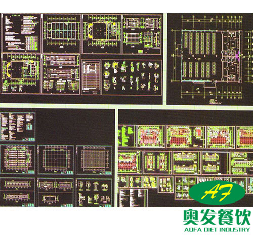 部分食堂設(shè)計(jì)圖紙