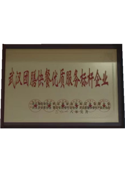 武漢團(tuán)膳快餐優(yōu)質(zhì)服務(wù)標(biāo)桿企業(yè)